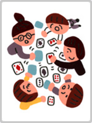 冬 トランプひっくり返しバトル お友だちが集まったら 遊びのヒント ベネッセ教育情報サイト