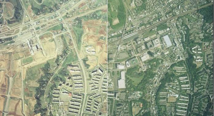 【自由研究】空中写真や地図から地域の変化を調べる ＜中学生＞