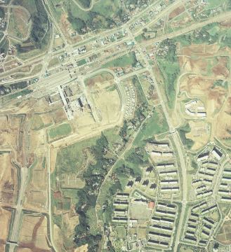 空中写真や地図から地域の変化を調べる 1979年・多摩センター