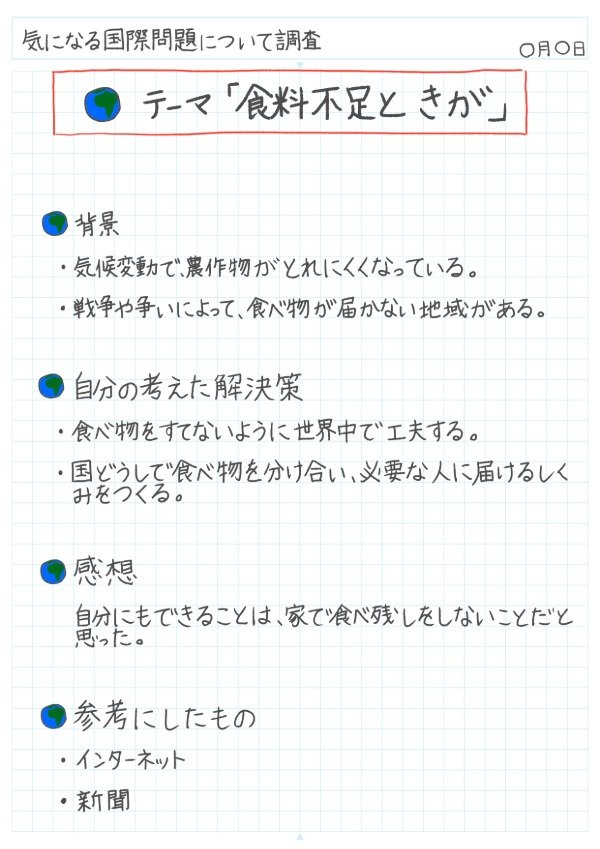 国際問題の背景と解決策を探る！のノート