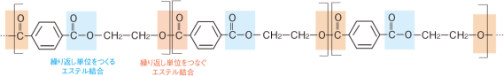 【合成高分子化合物】ポリエチレンテレフタラートのエステル結合の数え方がよくわかりません。  